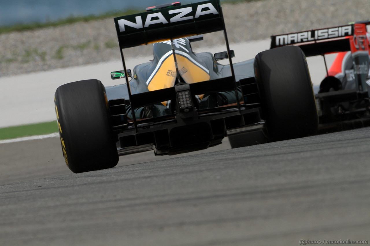 GP TURCHIA, 06.05.2011- Prove Libere 2, Venerdi', Heikki Kovalainen (FIN), Team Lotus, TL11 