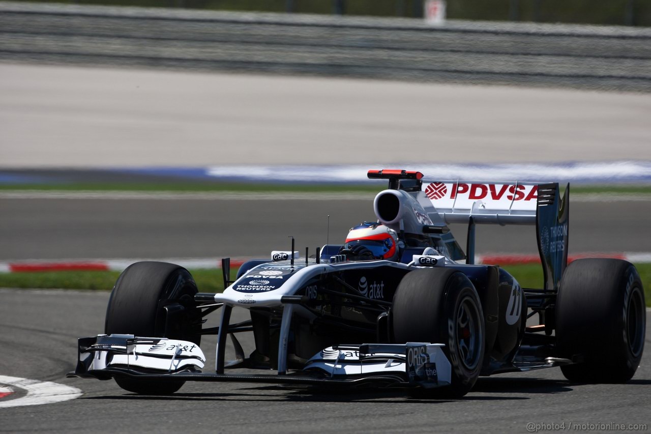 GP TURCHIA, 07.05.2011- Qualifiche, Rubens Barrichello (BRA), Williams FW33 