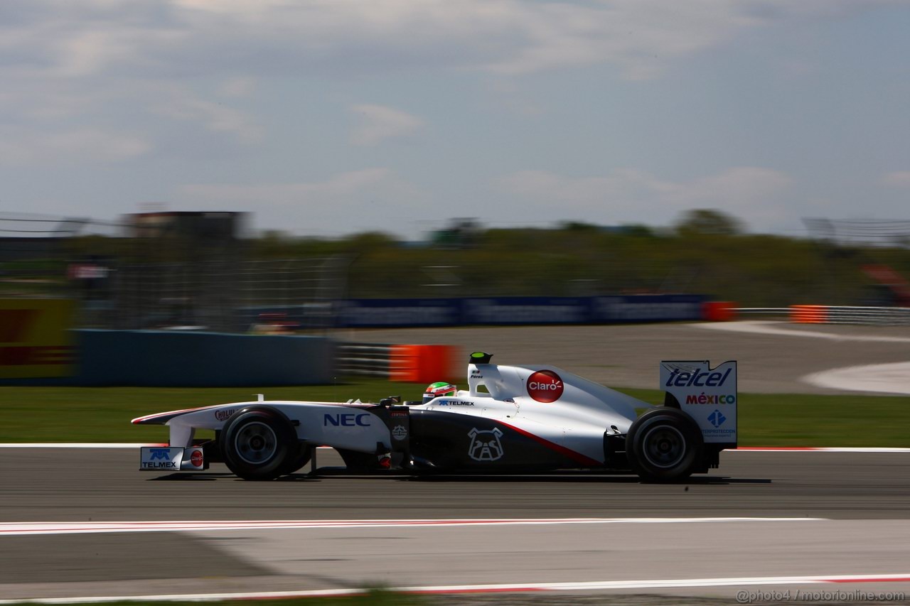 GP TURCHIA, 07.05.2011- Qualifiche, Sergio Pérez (MEX), Sauber F1 Team C30 