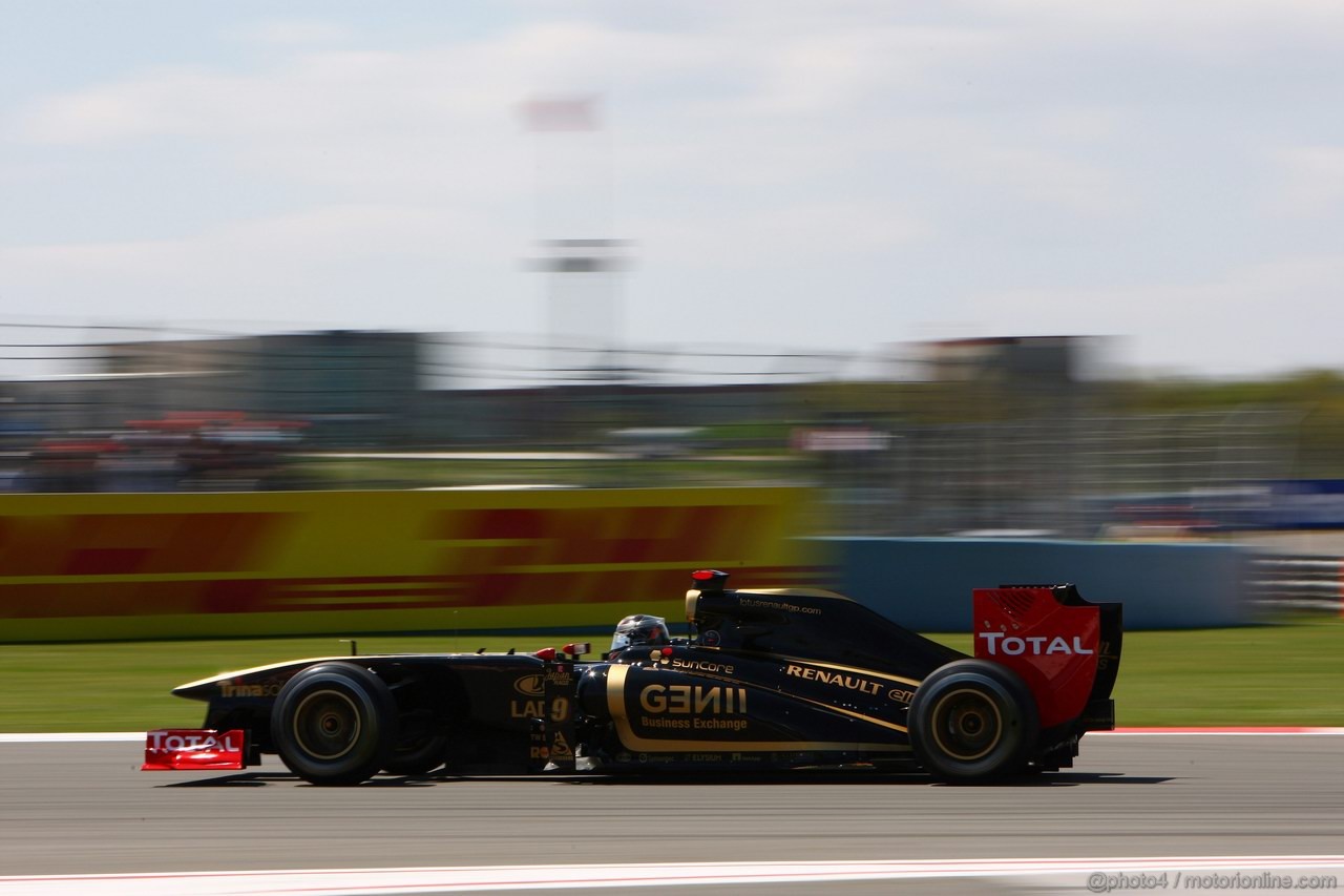 GP TURCHIA, 07.05.2011- Qualifiche, Nick Heidfeld (GER) Lotus Renault GP R31  