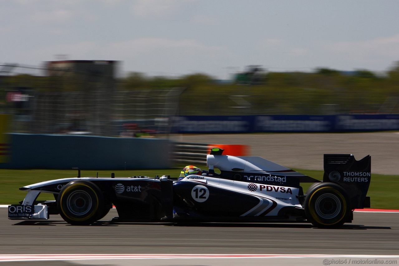 GP TURCHIA, 07.05.2011- Qualifiche, Pastor Maldonado (VEN), Williams FW33 