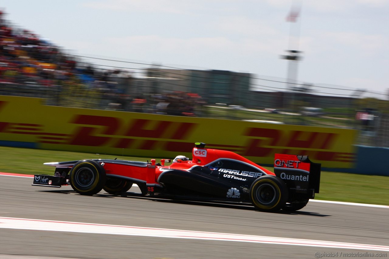 GP TURCHIA, 07.05.2011- Qualifiche, Jerome D'Ambrosio (BEL), Marussia Virgin Racing VR-02 