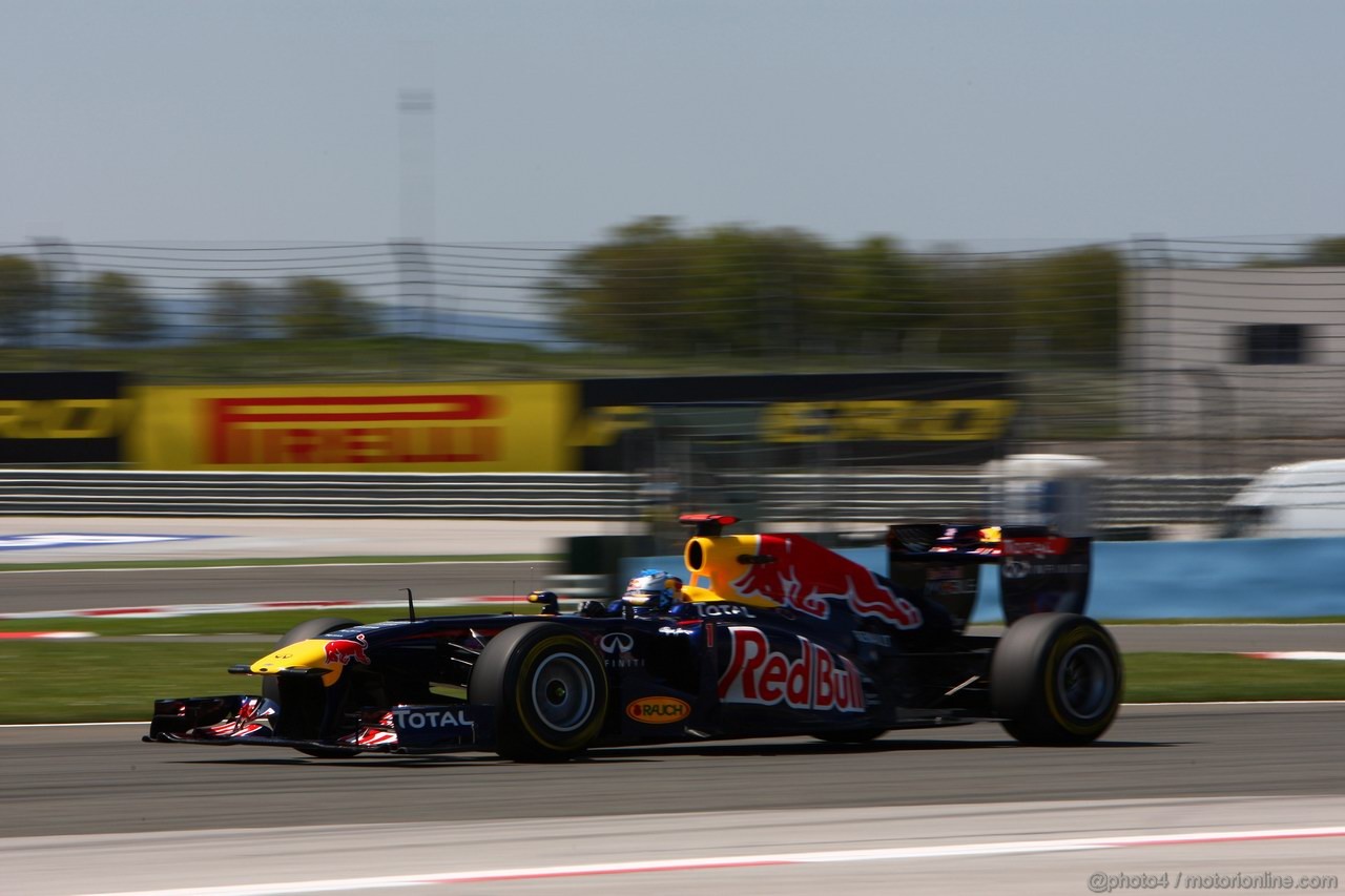 GP TURCHIA, 07.05.2011- Qualifiche, Sebastian Vettel (GER), Red Bull Racing, RB7 