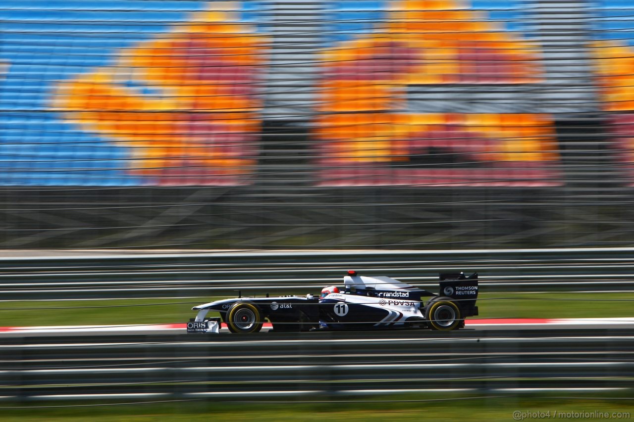 GP TURCHIA, 07.05.2011- Qualifiche, Rubens Barrichello (BRA), Williams FW33 
