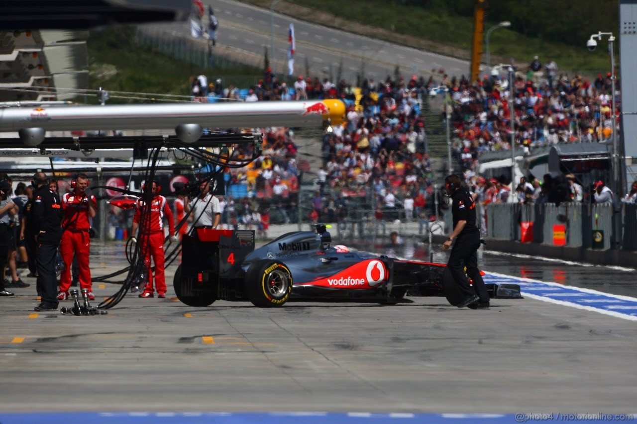 GP TURCHIA, 07.05.2011- Qualifiche, Jenson Button (GBR), McLaren  Mercedes, MP4-26 
