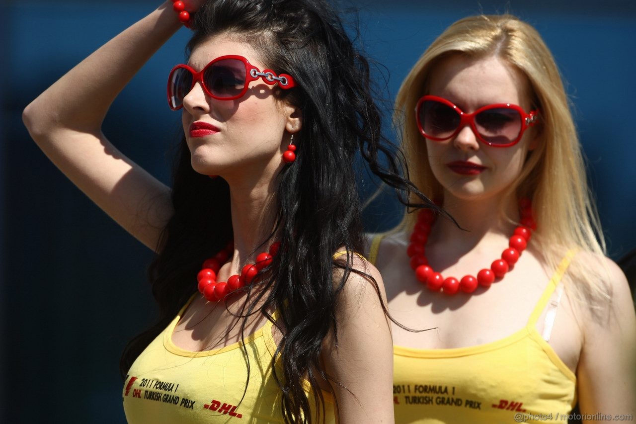 GP TURCHIA, 07.05.2011- grid girl, pitbabess