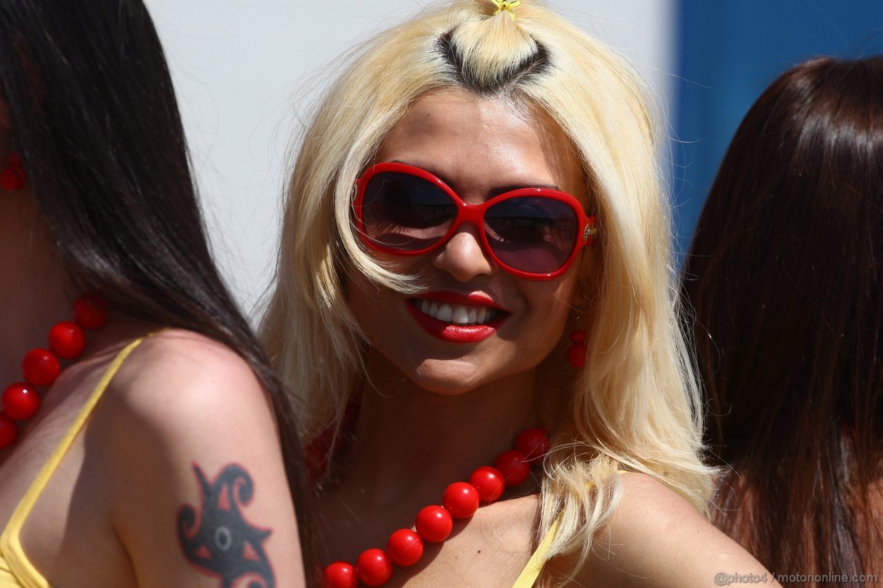 GP TURCHIA, 07.05.2011- grid girl, pitbabess 