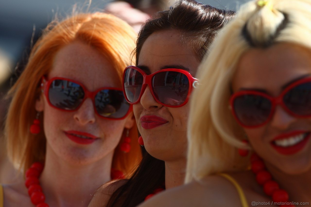 GP TURCHIA, 07.05.2011- grid girl, pitbabess 