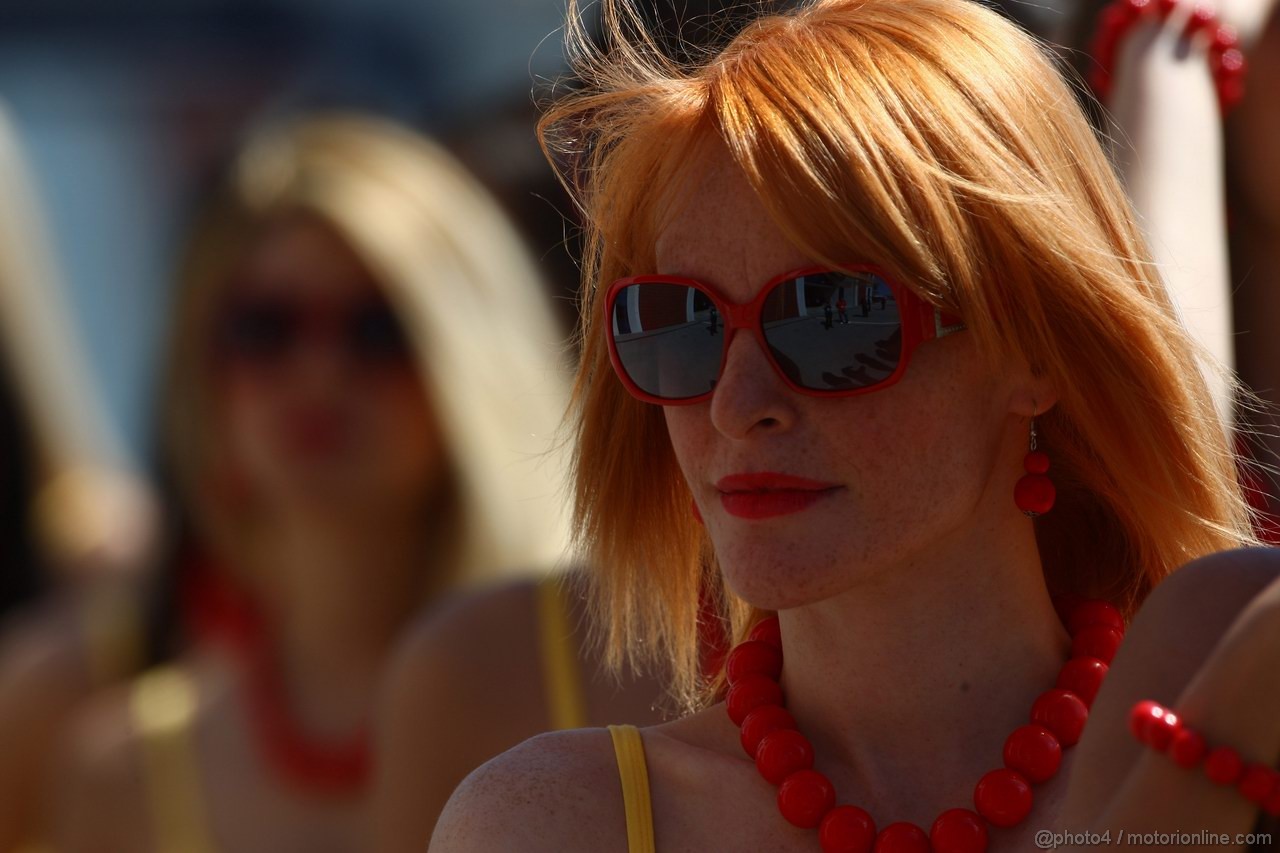 GP TURCHIA, 07.05.2011- grid girl, pitbabess