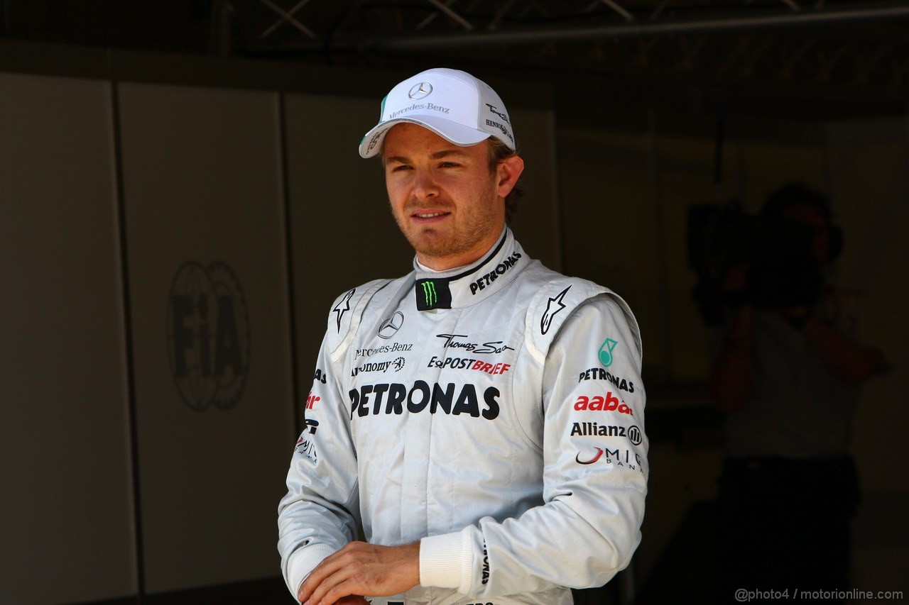 GP TURCHIA, 07.05.2011- Qualifiche, Nico Rosberg (GER), Mercedes GP Petronas F1 Team, MGP W02 terzo 