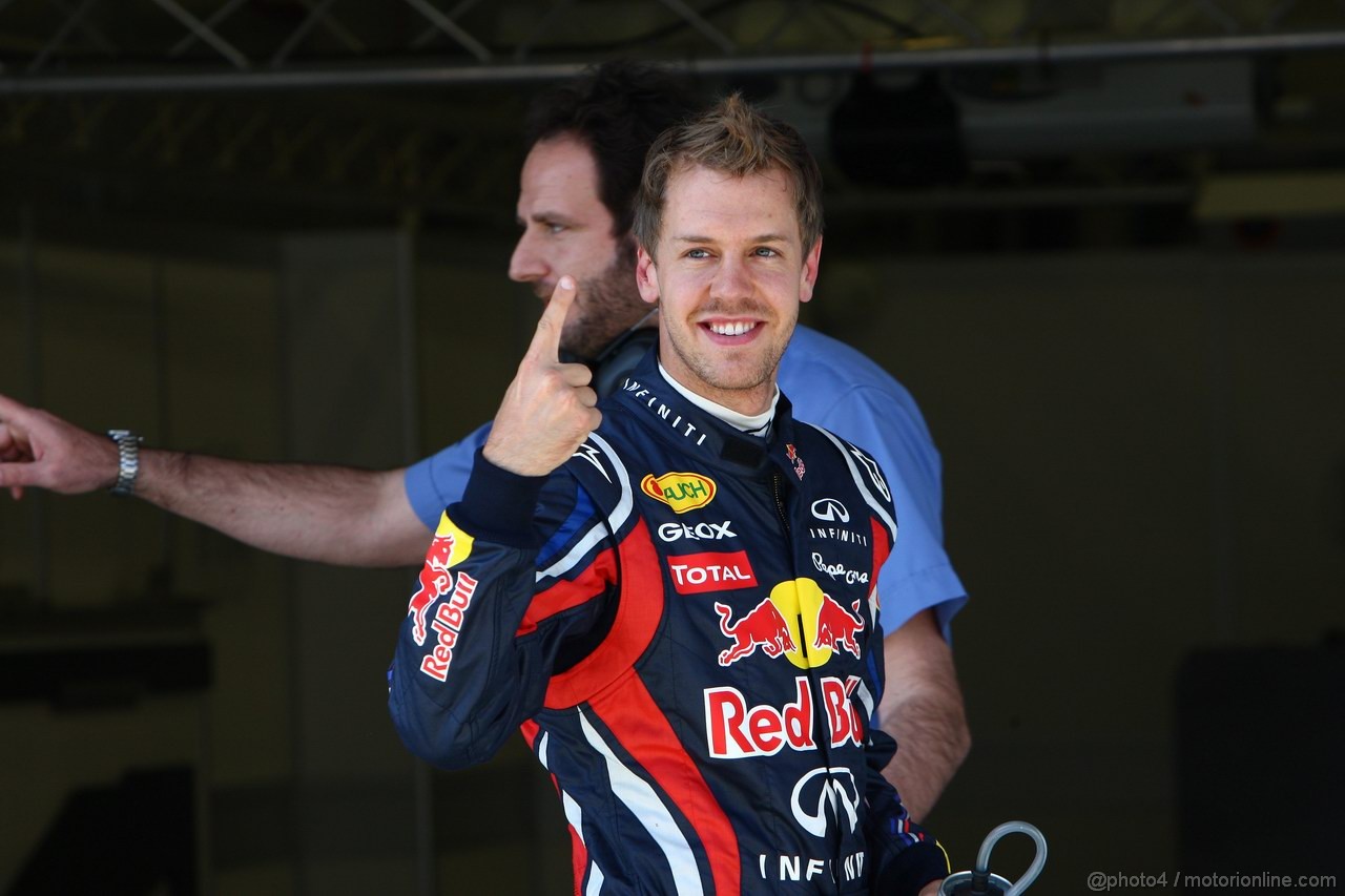 GP TURCHIA, 07.05.2011- Qualifiche, Sebastian Vettel (GER), Red Bull Racing, RB7 pole position 