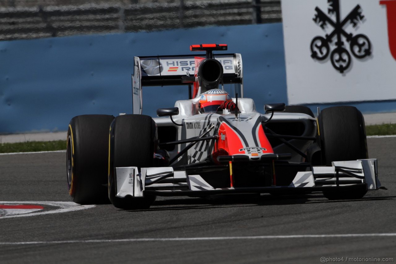 GP TURCHIA, 07.05.2011- Qualifiche, Narain Karthikeyan (IND), Hispania Racing F1 Team, HRT 