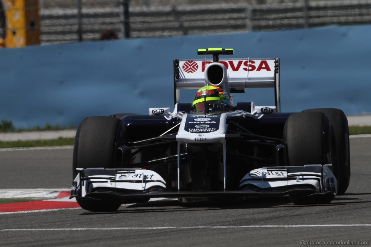 GP TURCHIA, 07.05.2011- Qualifiche, Pastor Maldonado (VEN), Williams FW33 