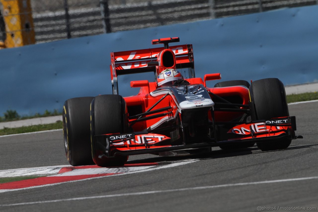 GP TURCHIA, 07.05.2011- Qualifiche, Timo Glock (GER), Marussia Virgin Racing VR-02 