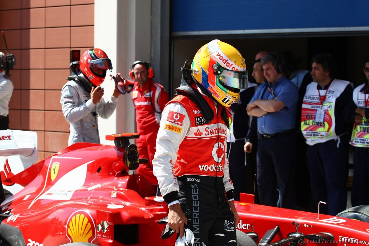 GP TURCHIA, 07.05.2011- Qualifiche, Lewis Hamilton (GBR), McLaren  Mercedes, MP4-26 
