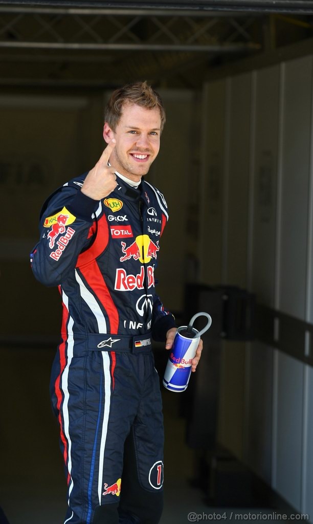 GP TURCHIA, 07.05.2011- Qualifiche, Sebastian Vettel (GER), Red Bull Racing, RB7 pole position 