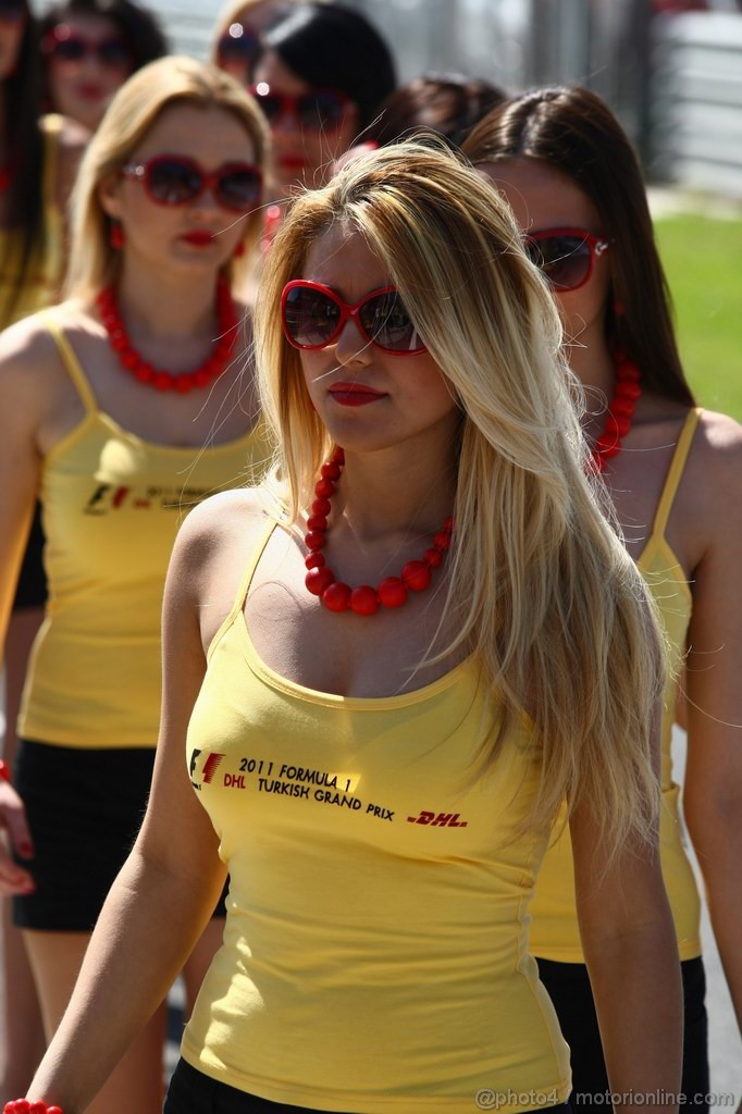 GP TURCHIA, 07.05.2011- grid girl, pitbabess 