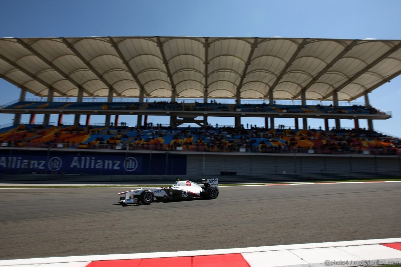 GP TURCHIA, 07.05.2011- Qualifiche, Sergio Pérez (MEX), Sauber F1 Team C30 