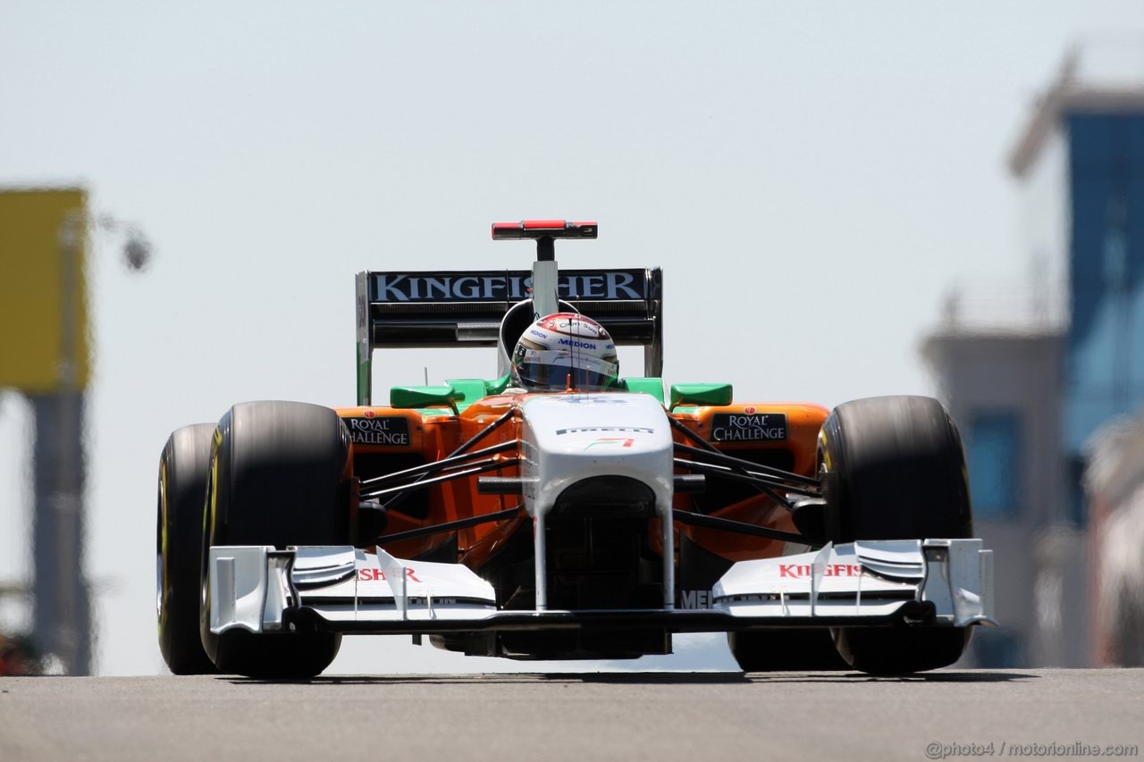 GP TURCHIA, 07.05.2011- Qualifiche, Adrian Sutil (GER), Force India F1 Team, VJM04 