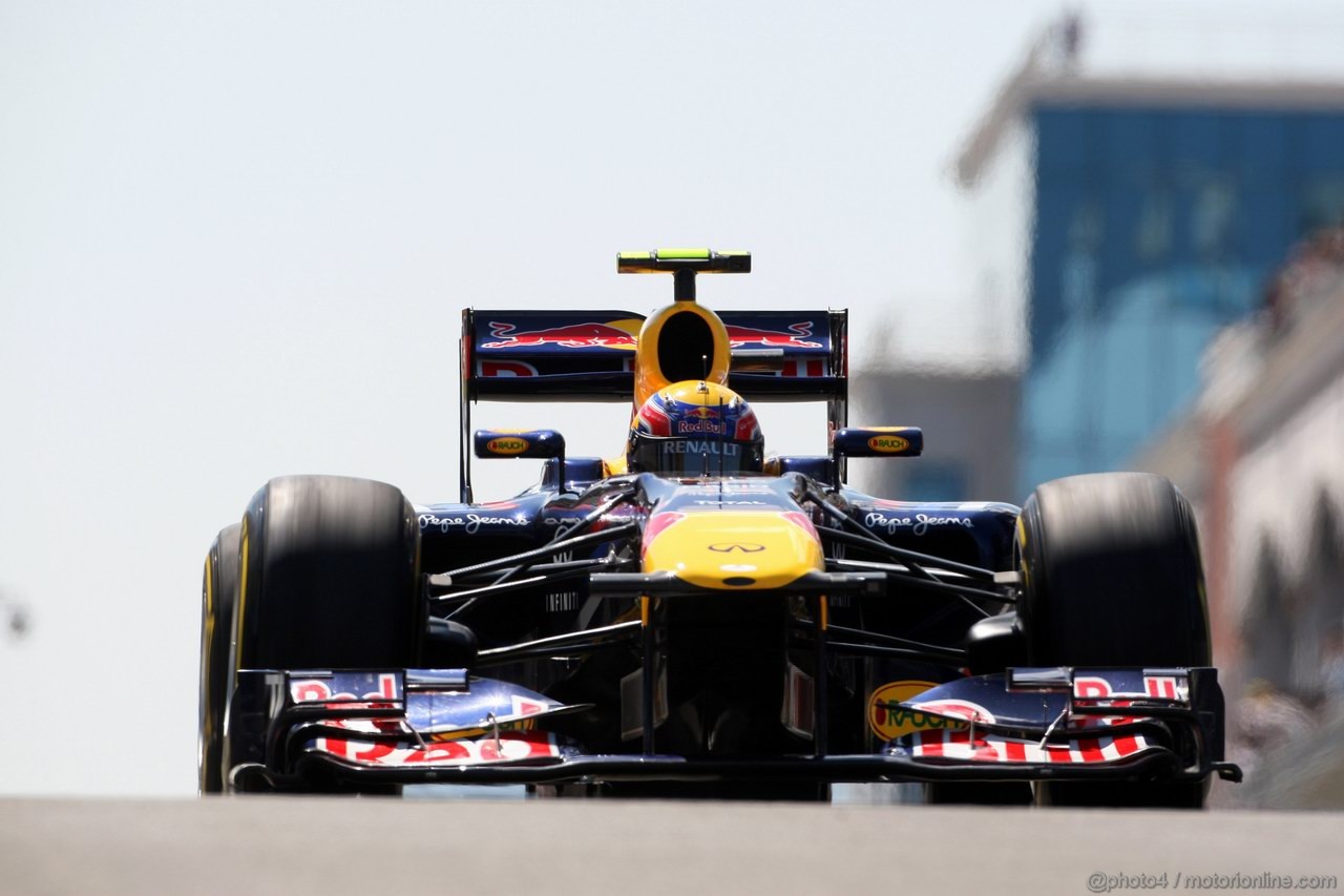 GP TURCHIA, 07.05.2011- Qualifiche, Mark Webber (AUS), Red Bull Racing, RB7 