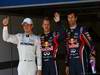 GP TURCHIA, 07.05.2011- Qualifiche, Sebastian Vettel (GER), Red Bull Racing, RB7 pole position, Mark Webber (AUS), Red Bull Racing, RB7 secondo e Nico Rosberg (GER), Mercedes GP Petronas F1 Team, MGP W02 terzo 