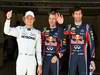 GP TURCHIA, 07.05.2011- Qualifiche, Sebastian Vettel (GER), Red Bull Racing, RB7 pole position, Mark Webber (AUS), Red Bull Racing, RB7 secondo e Nico Rosberg (GER), Mercedes GP Petronas F1 Team, MGP W02 terzo 