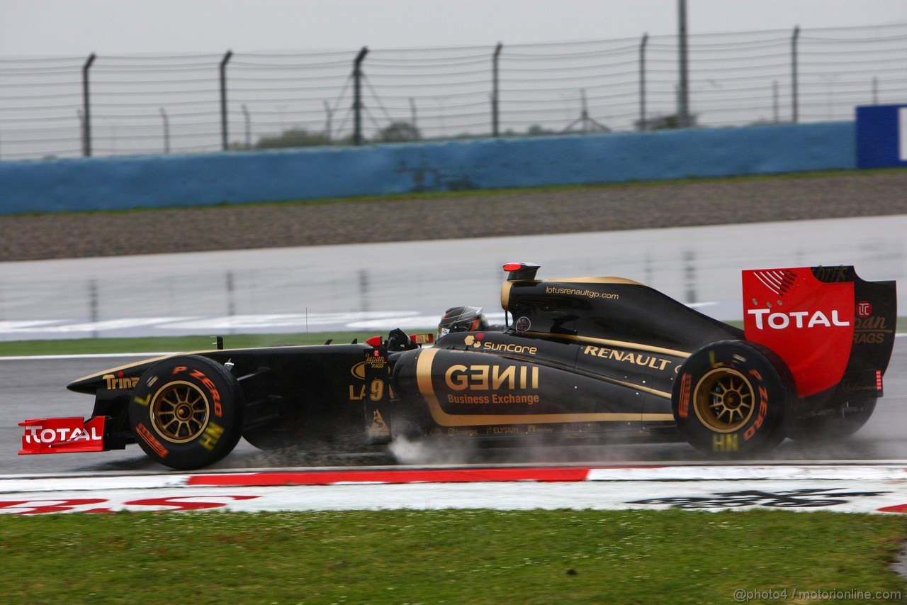 GP TURCHIA, 06.05.2011- Prove Libere 1, Venerdi', Nick Heidfeld (GER) Lotus Renault GP R31  