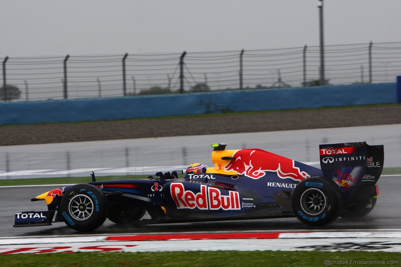 GP TURCHIA, 06.05.2011- Prove Libere 1, Venerdi', Mark Webber (AUS), Red Bull Racing, RB7 
