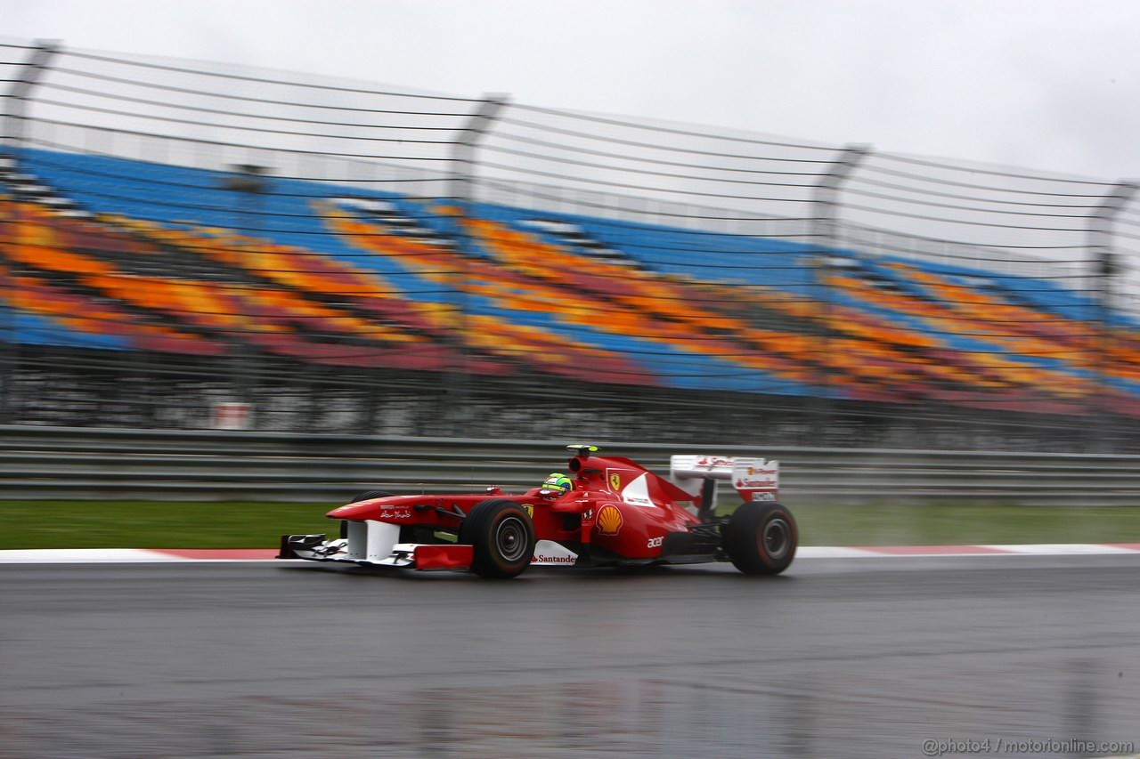GP TURCHIA, 06.05.2011- Prove Libere 1, Venerdi', Felipe Massa (BRA), Ferrari, F-150 Italia 