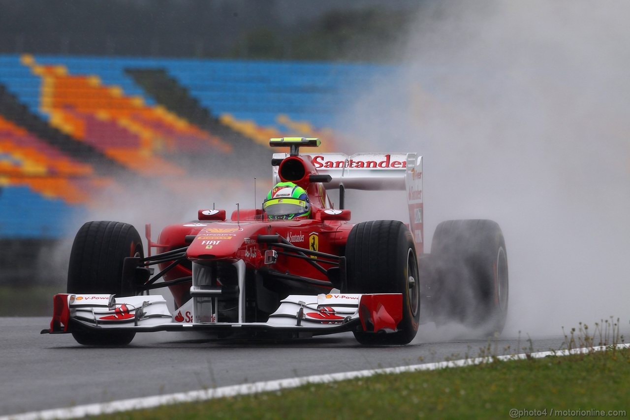 GP TURCHIA, 06.05.2011- Prove Libere 1, Venerdi', Felipe Massa (BRA), Ferrari, F-150 Italia 