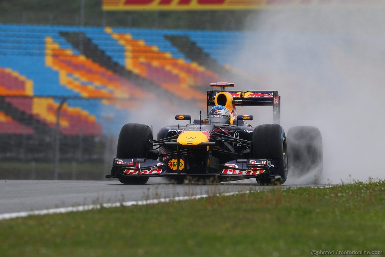 GP TURCHIA, 06.05.2011- Prove Libere 1, Venerdi', Sebastian Vettel (GER), Red Bull Racing, RB7 