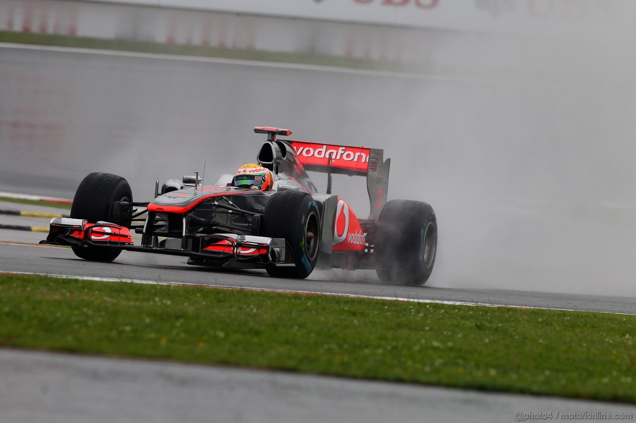 GP TURCHIA, 06.05.2011- Prove Libere 1, Venerdi', Lewis Hamilton (GBR), McLaren  Mercedes, MP4-26 