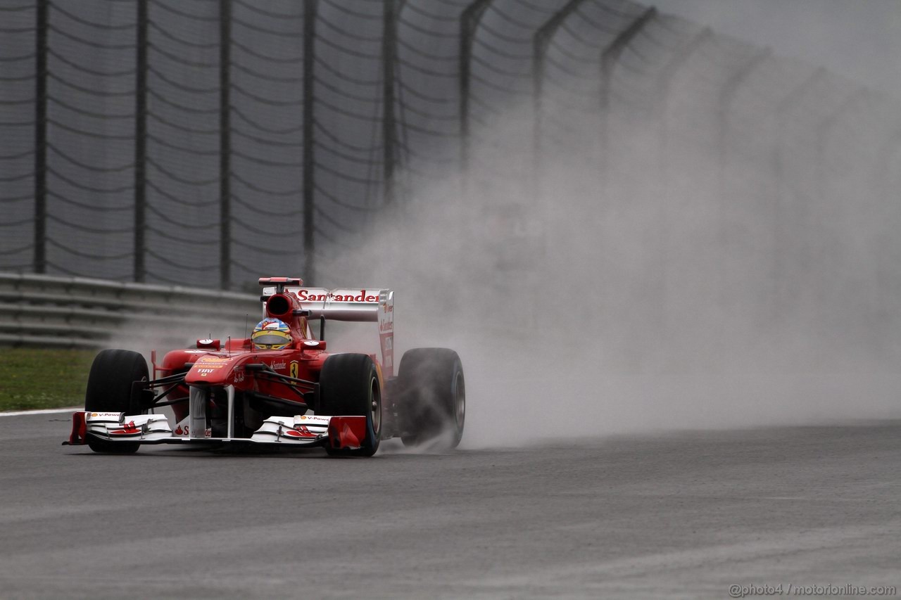 GP TURCHIA, 06.05.2011- Prove Libere 1, Venerdi', Fernando Alonso (ESP), Ferrari, F-150 Italia 