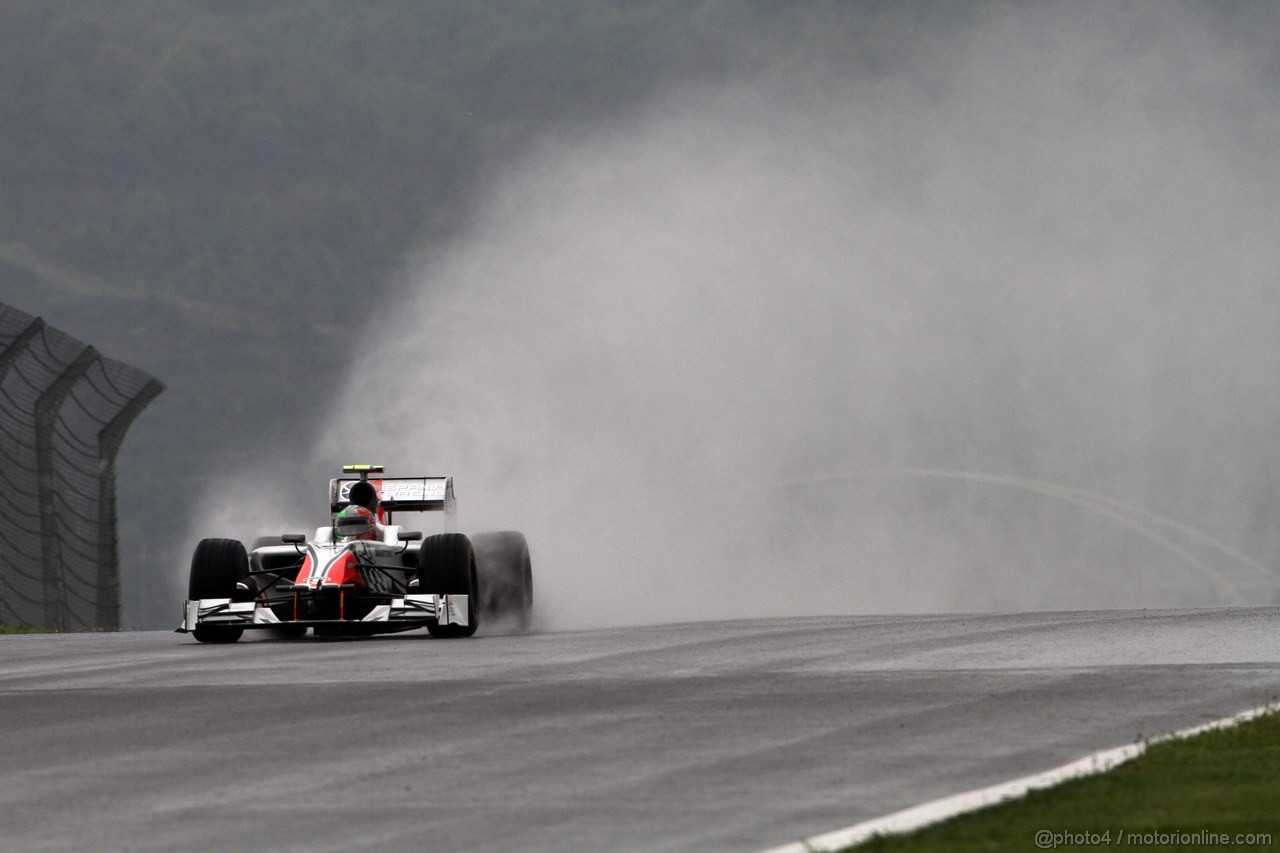 GP TURCHIA, 06.05.2011- Prove Libere 1, Venerdi', Vitantonio Liuzzi (ITA), Hispania Racing F1 Team, HRT  