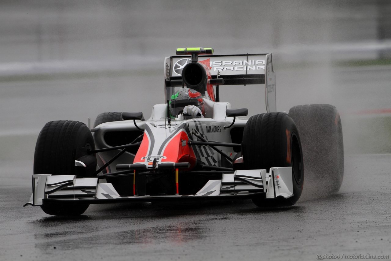 GP TURCHIA, 06.05.2011- Prove Libere 1, Venerdi', Vitantonio Liuzzi (ITA), Hispania Racing F1 Team, HRT  