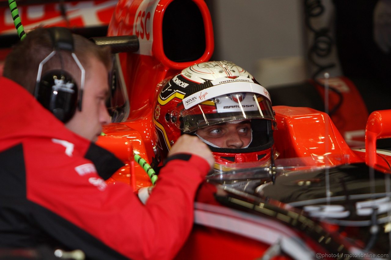 GP TURCHIA, 06.05.2011- Prove Libere 1, Venerdi', Jerome D'Ambrosio (BEL), Marussia Virgin Racing VR-02 