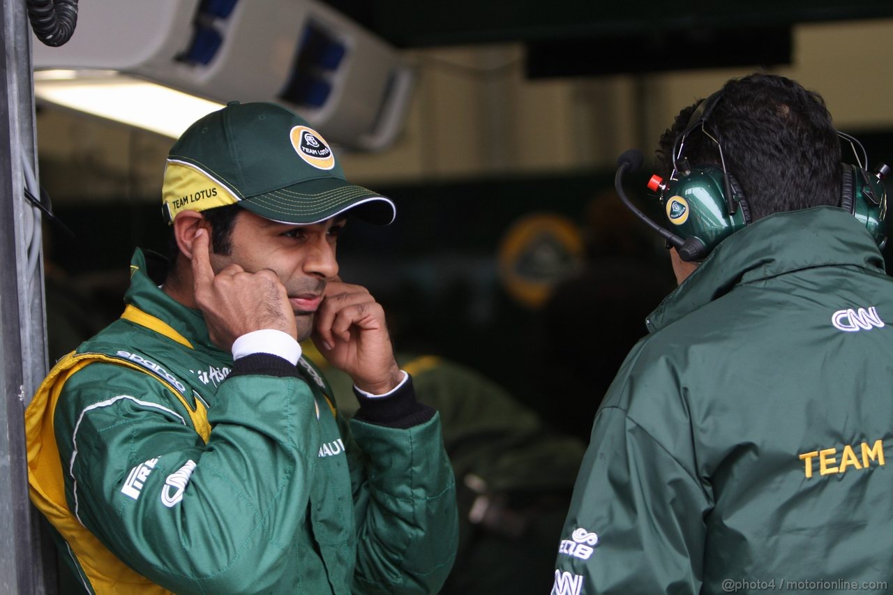 GP TURCHIA, 06.05.2011- Prove Libere 1, Venerdi', Karun Chandhok (IND), Test Driver, Team Lotus, TL11  