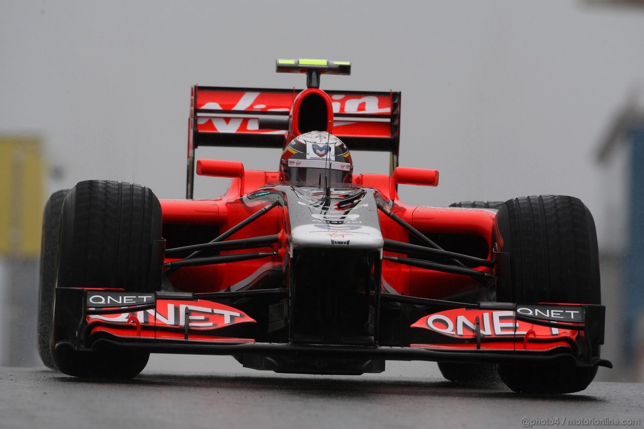 GP TURCHIA, 06.05.2011- Prove Libere 1, Venerdi', Jerome D'Ambrosio (BEL), Marussia Virgin Racing VR-02 
