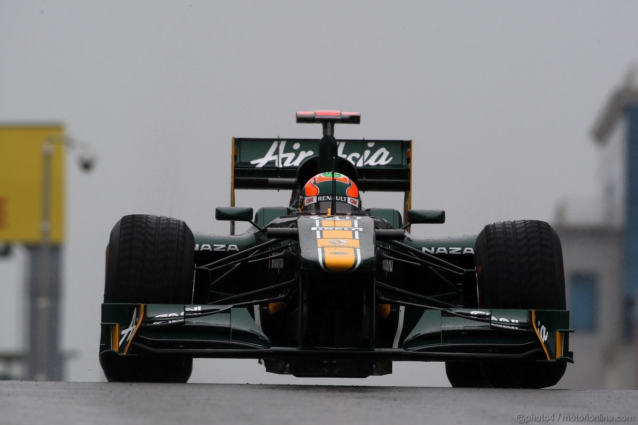 GP TURCHIA, 06.05.2011- Prove Libere 1, Venerdi', Karun Chandhok (IND), Test Driver, Team Lotus, TL11  