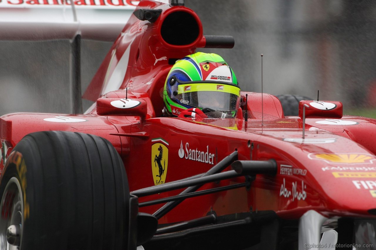 GP TURCHIA, 06.05.2011- Prove Libere 1, Venerdi', Felipe Massa (BRA), Ferrari, F-150 Italia 