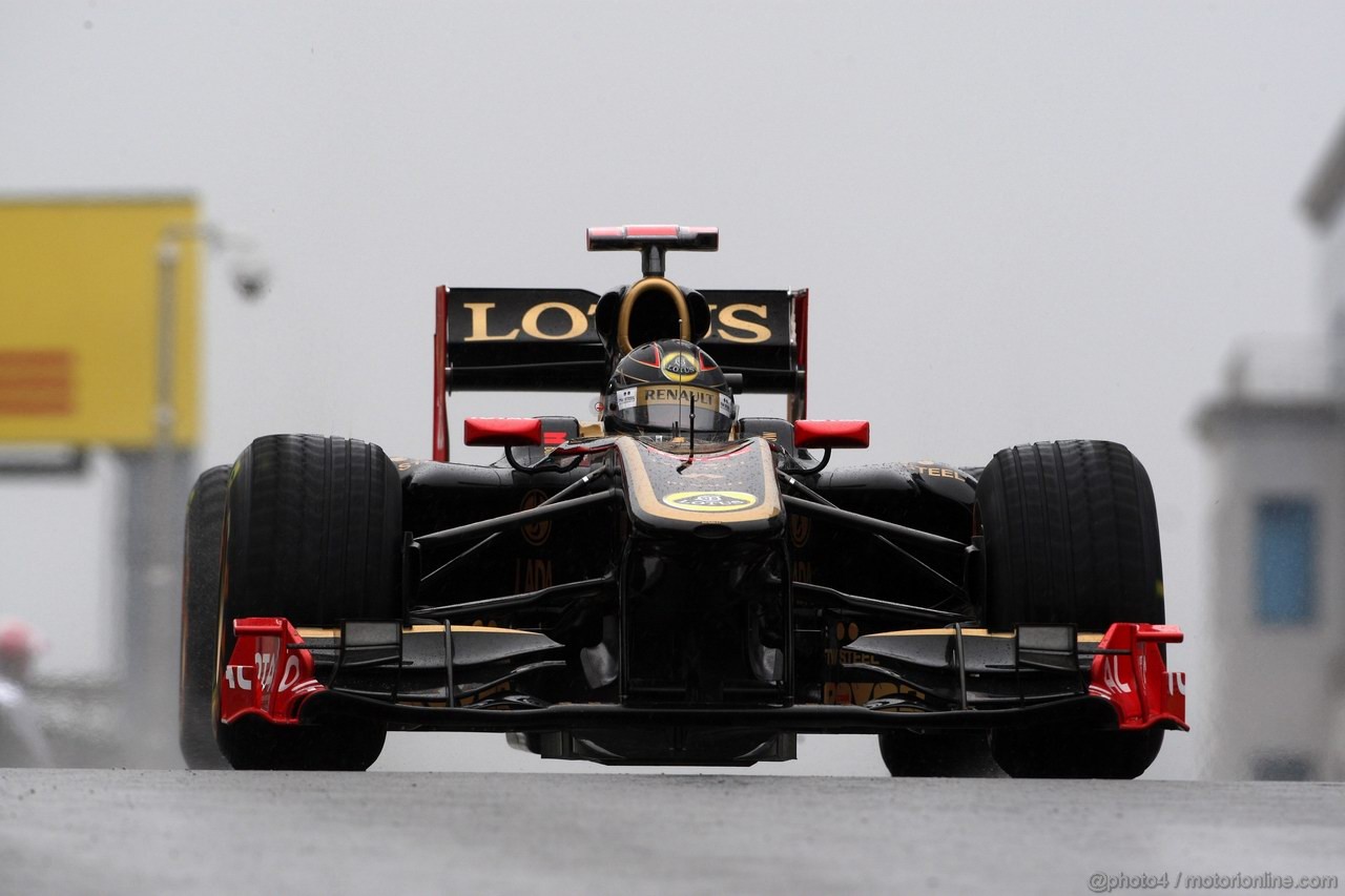 GP TURCHIA, 06.05.2011- Prove Libere 1, Venerdi', Nick Heidfeld (GER) Lotus Renault GP R31  