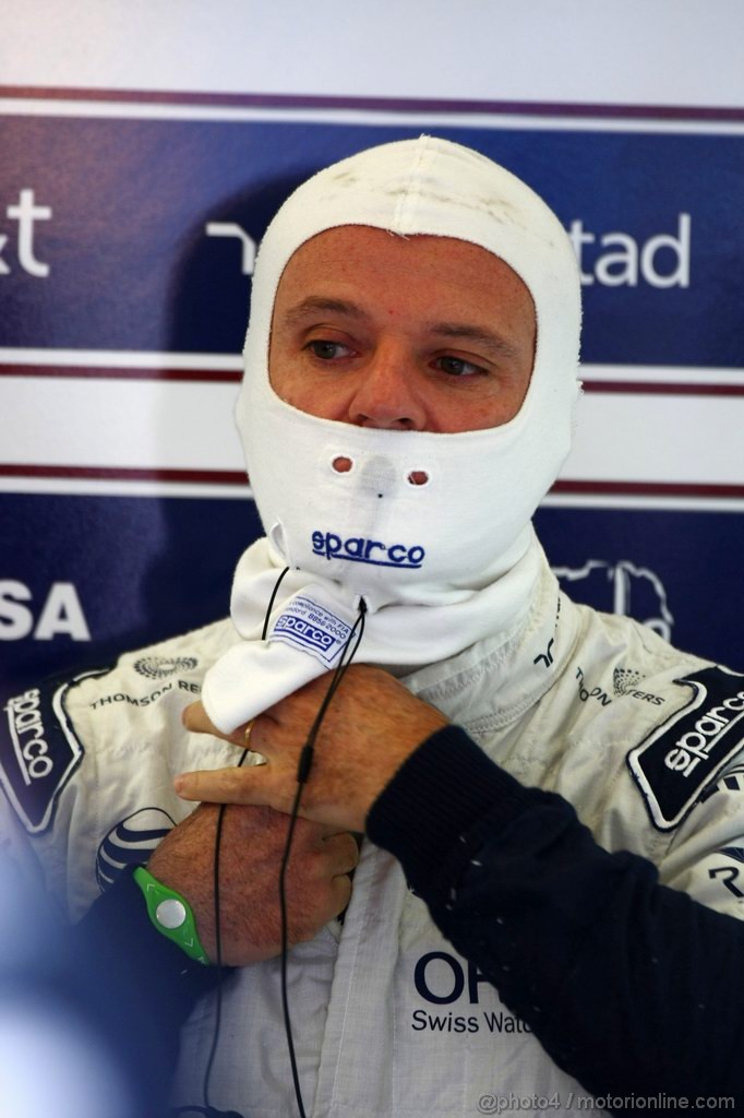 GP TURCHIA, 06.05.2011- Prove Libere 2, Venerdi', Rubens Barrichello (BRA), Williams FW33 