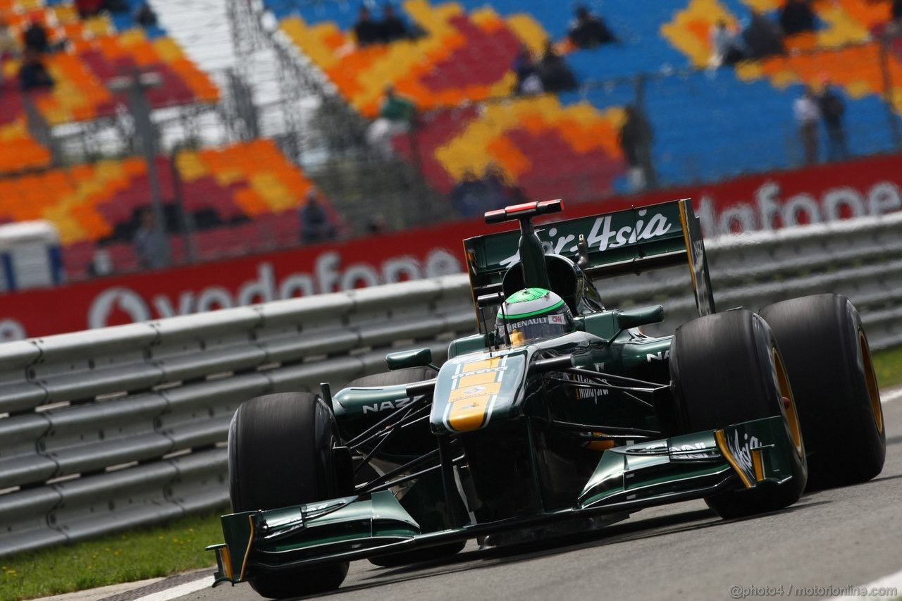 GP TURCHIA, 06.05.2011- Prove Libere 2, Venerdi', Heikki Kovalainen (FIN), Team Lotus, TL11 