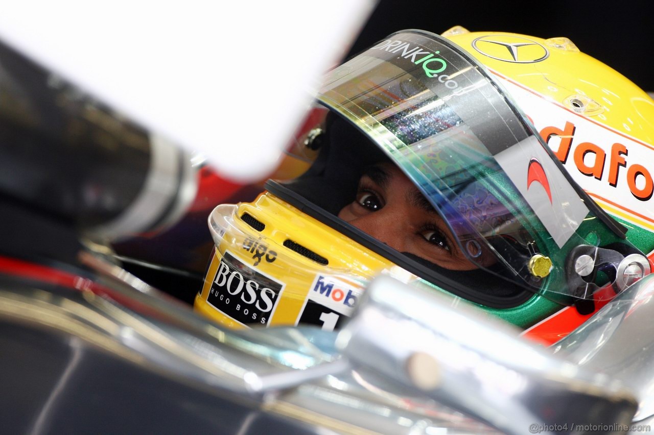 GP TURCHIA, 06.05.2011- Prove Libere 2, Venerdi', Lewis Hamilton (GBR), McLaren  Mercedes, MP4-26 