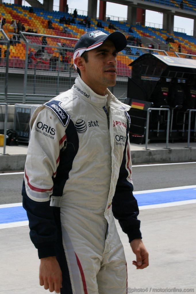 GP TURCHIA, 06.05.2011- Prove Libere 2, Venerdi', Pastor Maldonado (VEN), Williams FW33 