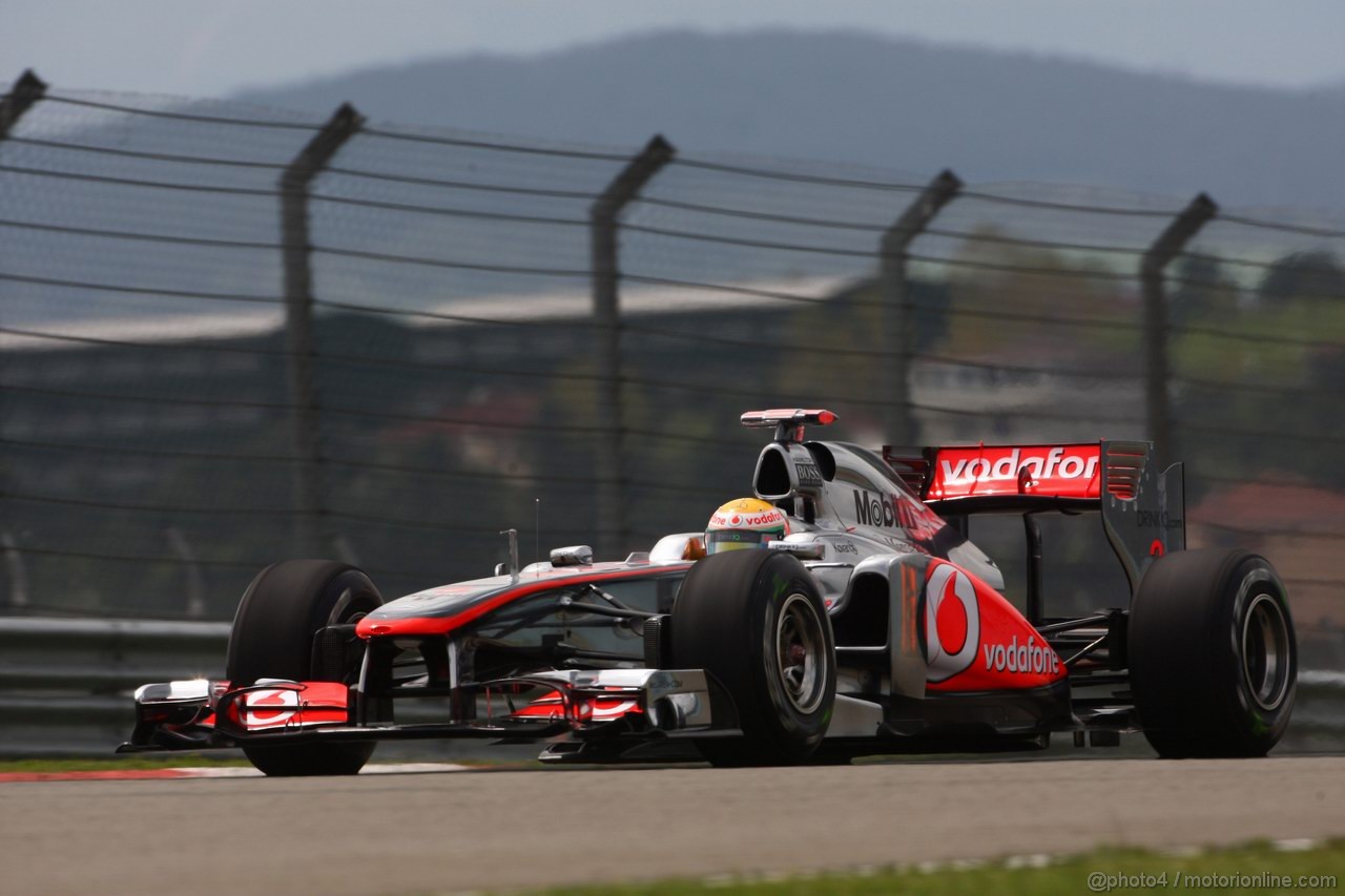 GP TURCHIA, 06.05.2011- Venerdi' Practice, Lewis Hamilton (GBR), McLaren  Mercedes, MP4-26 