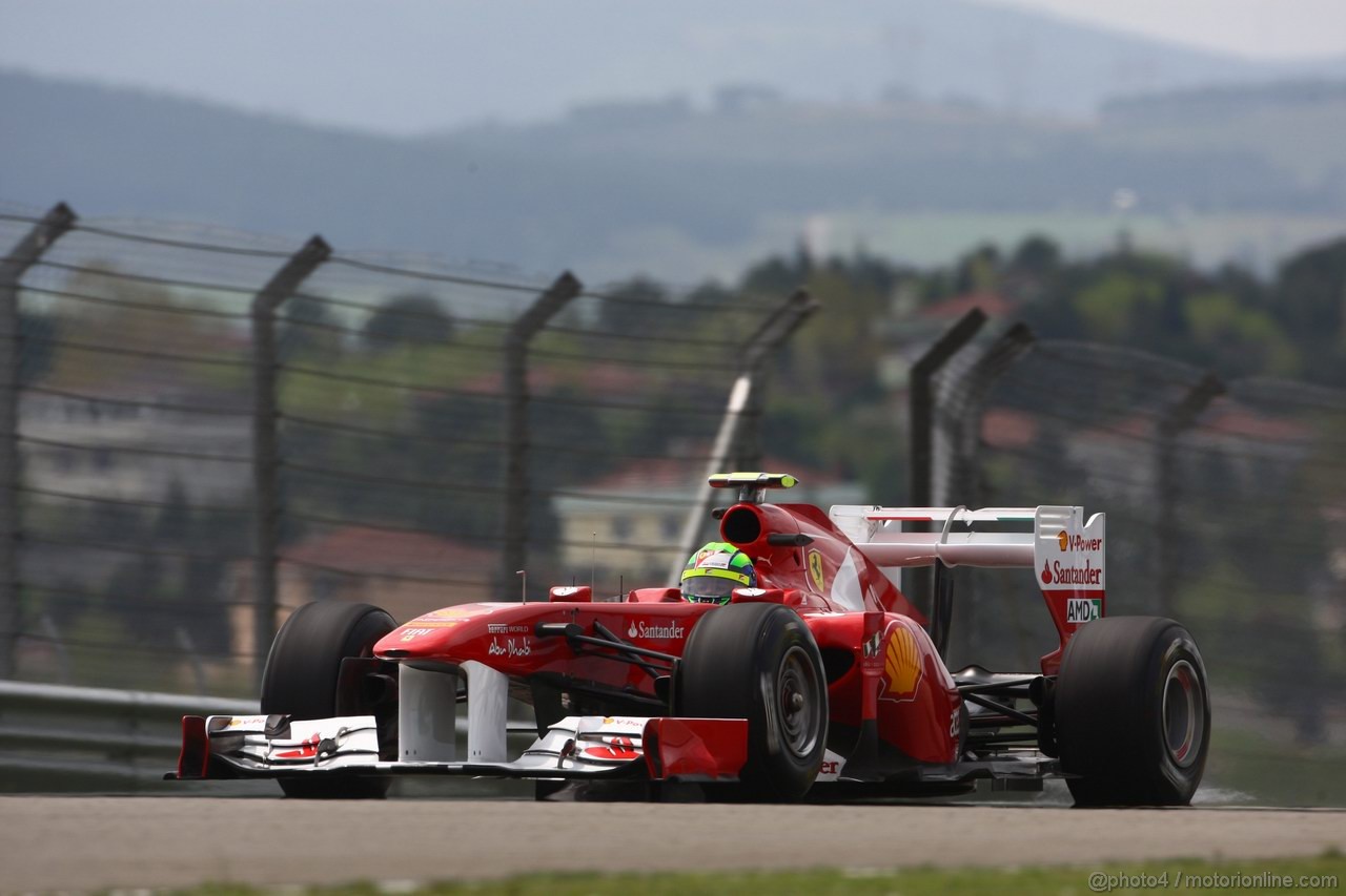 GP TURCHIA, 06.05.2011- Venerdi' Practice, Felipe Massa (BRA), Ferrari, F-150 Italia 