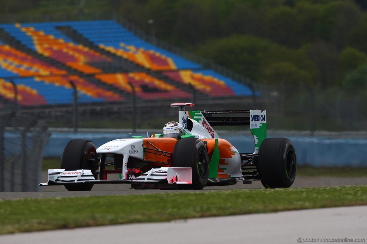 GP TURCHIA, 06.05.2011- Venerdi' Practice, Adrian Sutil (GER), Force India F1 Team, VJM04 