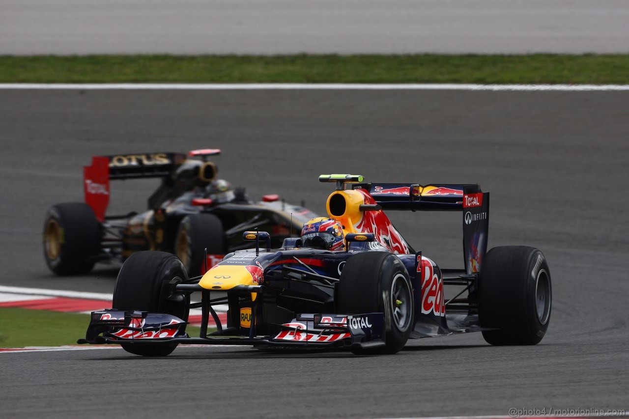 GP TURCHIA, 06.05.2011- Venerdi' Practice, Mark Webber (AUS), Red Bull Racing, RB7 