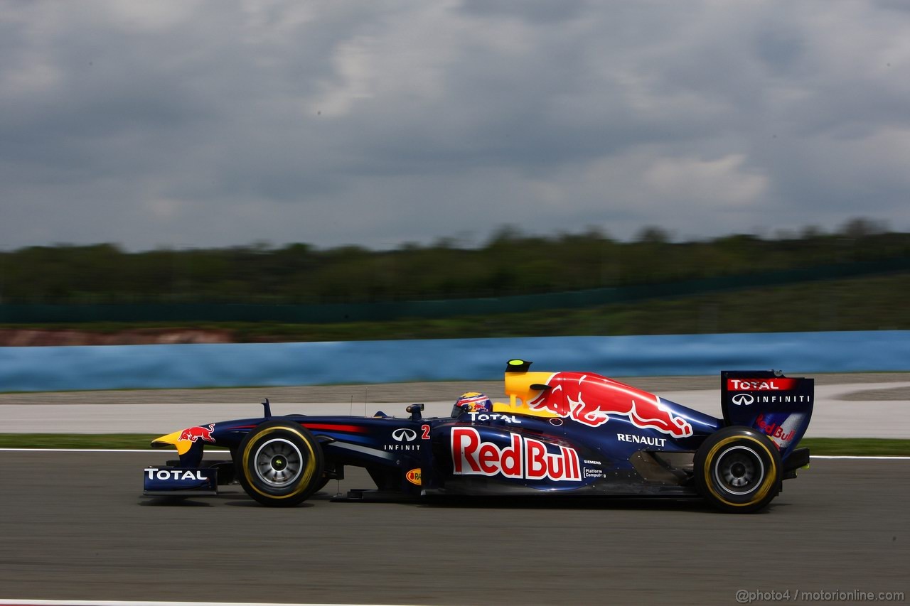 GP TURCHIA, 06.05.2011- Venerdi' Practice, Mark Webber (AUS), Red Bull Racing, RB7 
